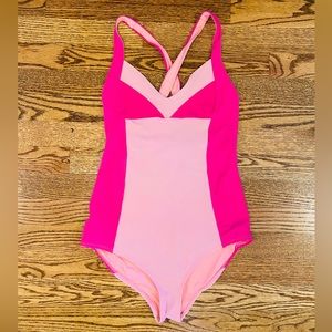 One-Piece Colorblock Swimsuit
